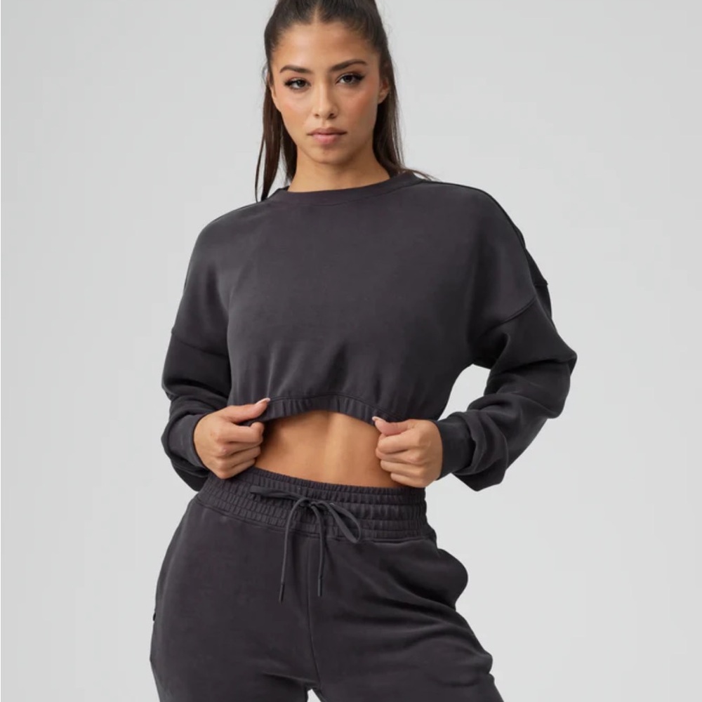 BUFFBUNNY luxe long sleeve crop